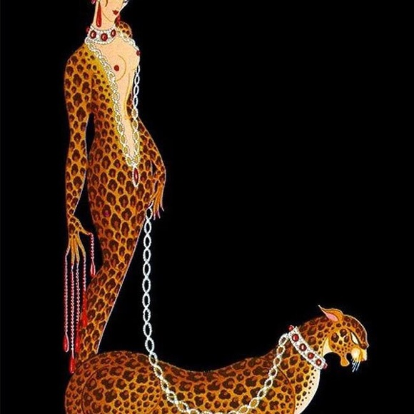 Erte Customizable Initials Framed Prints - Picture 4 of 7